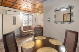 Apartment w pool, garden view, WiFi, partial AC - 1 block to the sea