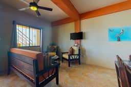Inviting apartment w ocean views, a shared rooftop, laundry, WiFi & partial AC
