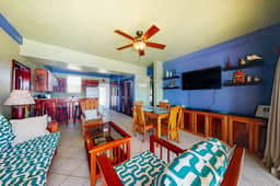 Cozy Waterfront Villa Home w Shared Pool, Water Views, WiFi, & AC - Walk to the Beach