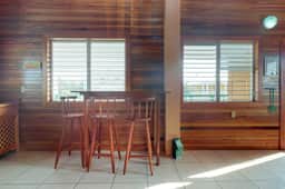 Entire duplex with patio, balcony, partial AC & WiFi - next to a Caribbean beach