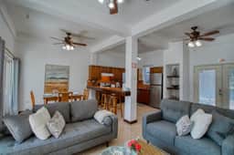 Ground-level condo w WiFi, central AC, & pool - walk to the beach