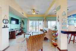 Beautiful home with water views, shared pool, free WiFi, private WD, & AC