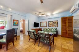 Tranquil ocean-view escape with shared pool, beach access, AC, & free wifi