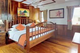 Charming cabana with a porch, hammock, strong WiFi, and a shared pool & grill