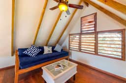 Three forest cabanas with verandas, hammocks, WiFi & partial AC - walk to beach