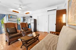 Oceanfront escape with shared, outdoor pool, free WiFi, & air conditioning