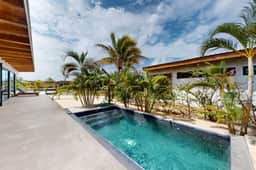 Tranquil bay-view villa with private plunge pool, open layout & breezy deck