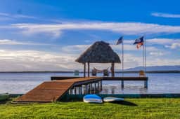 Waterfront Caribbean getaway with private dock, Gold Standard Certified