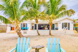 Oceanfront oasis on the beach with private pool, gazebo, grill, patio, and AC