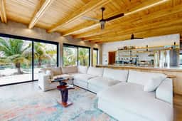 Relaxing villa with private plunge pool, canal views & open layout for families