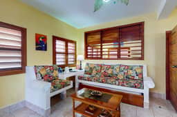 Ocean view condo w shared pool, free WiFi & partial AC - steps from the ocean