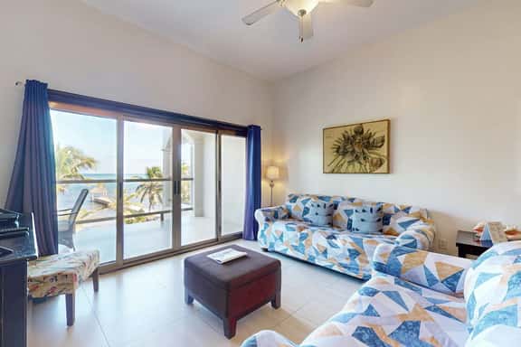 Serene oceanfront condo with shared pool, ocean view, WiFi, & partial AC - Image 1