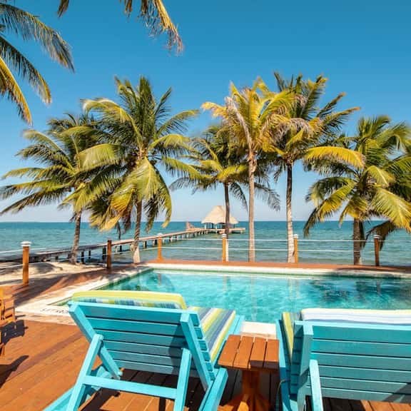 Beachfront, ocean-view getaway with shared pool, hammock, WiFi, & central AC - Image 1