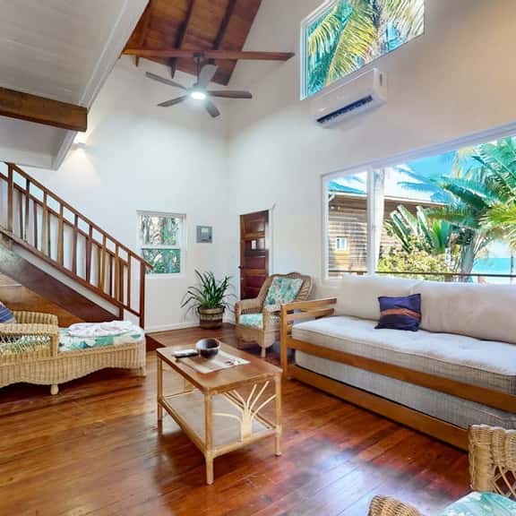 Romantic beachfront home with ocean views, dock, free WiFi, and outdoor dining - Image 1