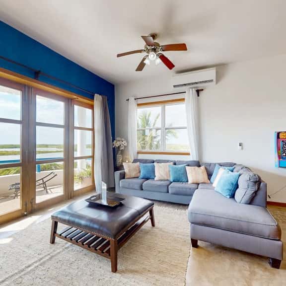 Tranquil apartment with modern amenities, and serene outdoor pool - Image 1