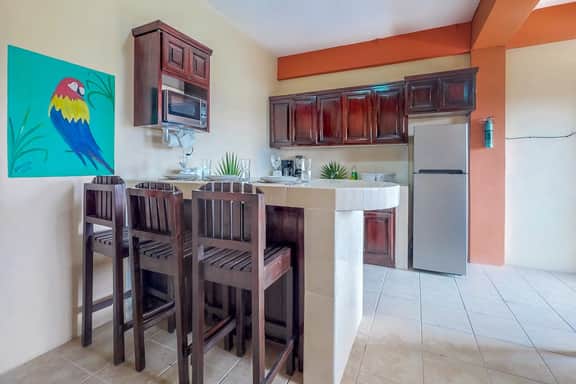 Apartment mere steps from the ocean with WiFi, partial AC, and a shared rooftop