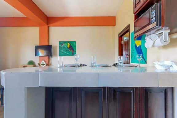 Apartment mere steps from the ocean with WiFi, partial AC, and a shared rooftop