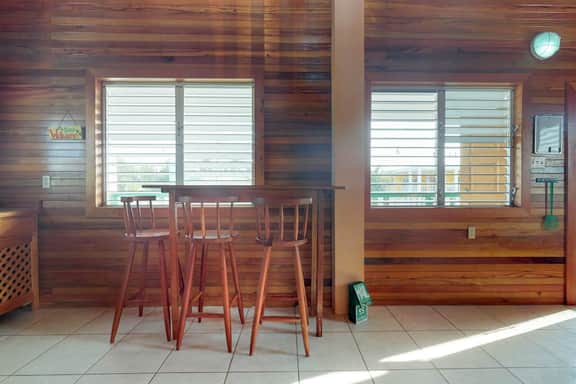Entire duplex with patio, balcony, partial AC & WiFi - next to a Caribbean beach