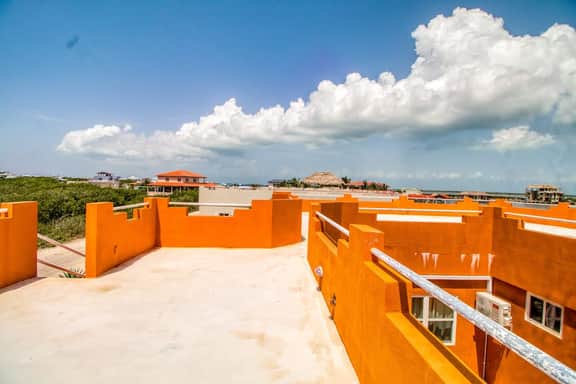 Waterfront resort villa with water views, balcony, full kitchen, & washer dryer
