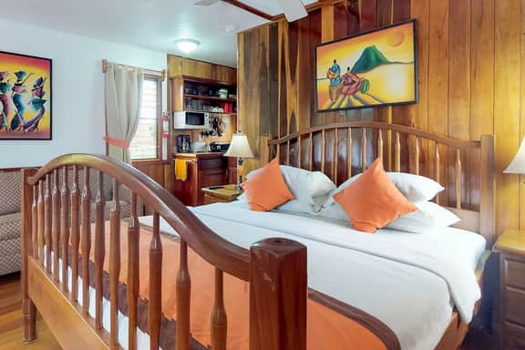 Perfect for large groups - five cabanas w private pool, WiFi-walk to the beach