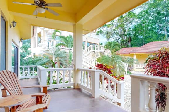 Villa and casita in a secluded development with WiFi, AC, pool, and beach club