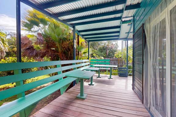 Charming retreat with spacious outdoor areas, cozy interior & near to beach