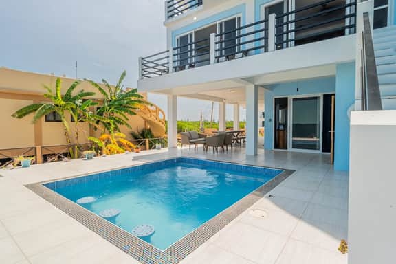 Luxe oceanfront escape with pool, lanais, penthouse suite & ground-floor access