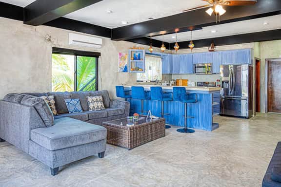 Oceanfront villa w inviting pool, breathtaking views, tranquil surroundings