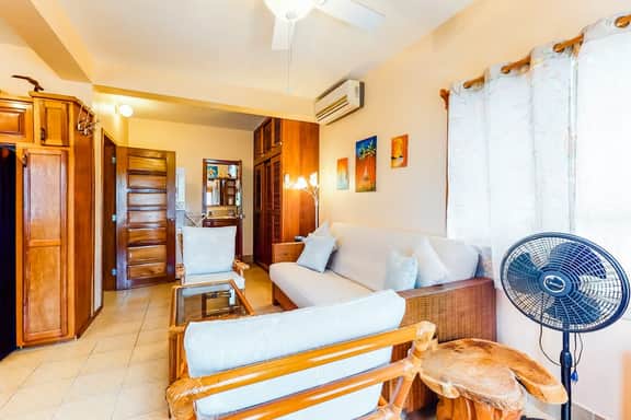 Ocean View Getaway in Paradise with Shared Pool, Beach Access, WiFi & Partial AC