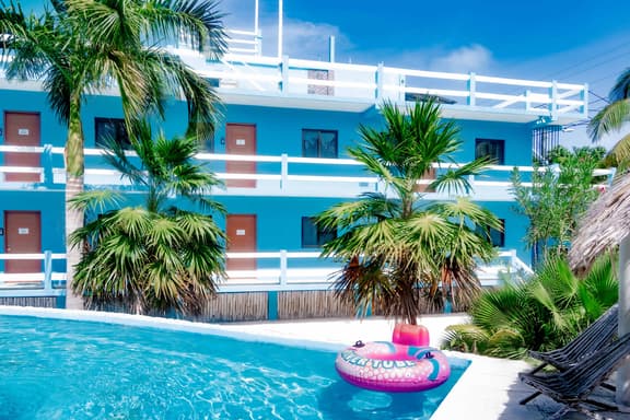 Multi-Suite Family Property with Private Pool, Ocean Views, WiFi, and Partial AC