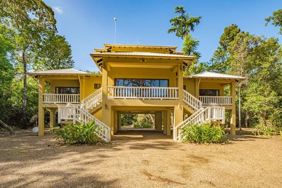 Tropical getaway with modern amenities, wildlife viewing and beach club