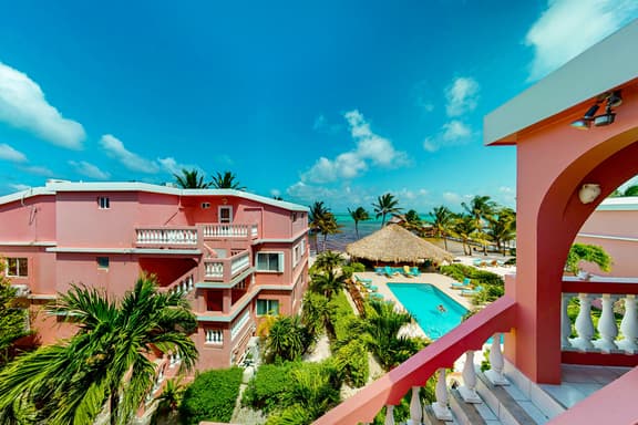 Oceanfront 3BR Condo at Caribe Island