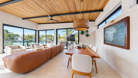 Lagoonfront 3BR Villa at Seabird 16 - Pool & Dock - Image 1